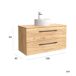 Mueble Baño MORAI 2caj. Lavabo posar 1 poza 100 Mueble Baño MORAI 2caj. Lavabo posar 1 poza 100 Roble