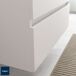 Mueble de baño 2 cajones 2 huecos con Lavabo integrado 90 Mueble de baño 2 cajones 2 huecos con Lavabo integrado 90 Blanco
