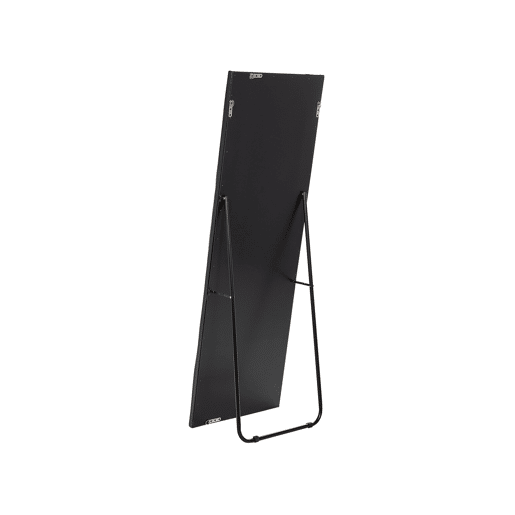 Espelho de pé ANSOUIS 150 cm Pele sintética Preto