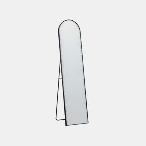 Espelho de pé BAGNOLET 150 cm Metal Preto