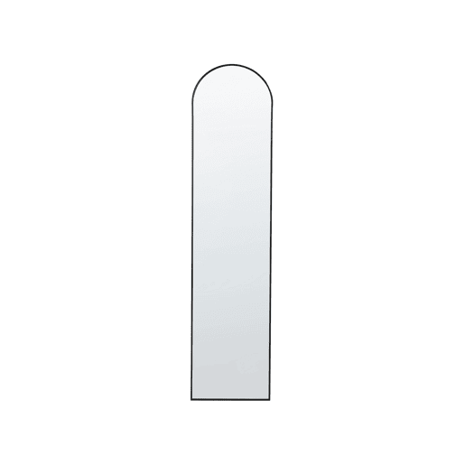 Espelho de pé BAGNOLET 150 cm Metal Preto