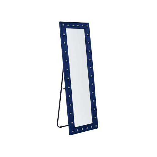Espelho de pé ANSOUIS 150 cm Veludo Azul marinho