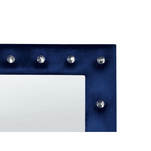 Espelho de pé ANSOUIS 150 cm Veludo Azul marinho