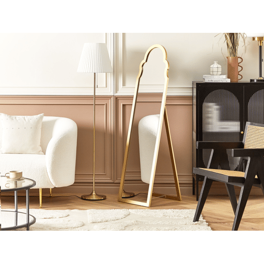 Espelho de pé CHATILLON 150 cm Dourado