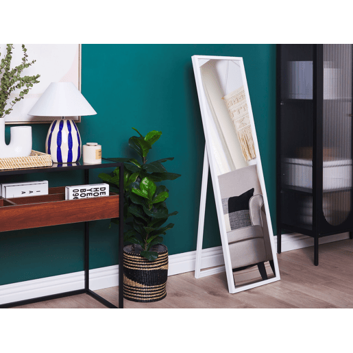 Espelho de pé TORCY 140 cm Branco Espelho de pé TORCY 140 cm Branco