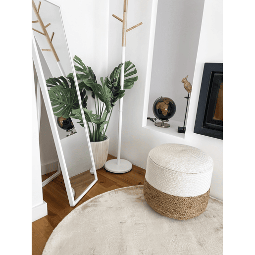 Espelho de pé TORCY 140 cm Branco Espelho de pé TORCY 140 cm Branco