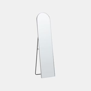 Espelho de pé BAGNOLET 150 cm Metal Prateado