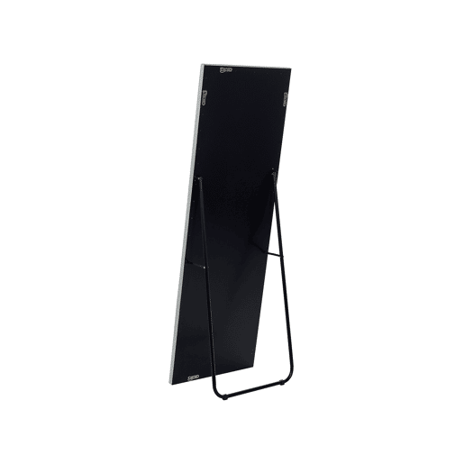 Espelho de pé LOCRONAN 150 cm Pele sintética Cinzento claro