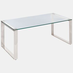 Mesa de centro TILON Vidro de segurança (temperado) Prateado