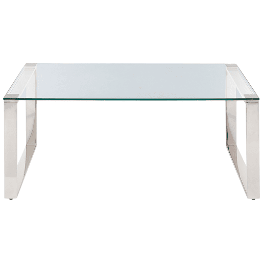 Mesa de centro TILON Vidro de segurança (temperado) Prateado