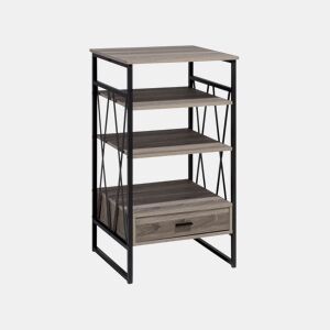 Estante com 3 prateleiras KEENE 101 cm Taupe
