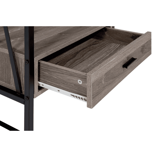 Estante com 3 prateleiras KEENE 101 cm Taupe