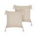 Beliani Cojín decorativo HAKONE 42x42 Beliani Cojín decorativo HAKONE 42x42 Beige