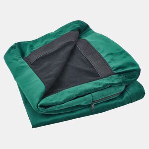 Capa de sofá de 2 lugares BERNES Veludo Verde