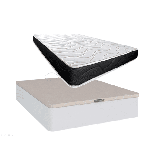 Cama Canapé Dobrável + Colchão Enrolado 135Cm Cama Canapé Dobrável + Colchão Enrolado 135Cm