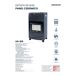 Estufa de gas Infiniton HGB16 4100W ignición electrónica A Estufa de gas Infiniton HGB16 4100W ignición electrónica A Negro