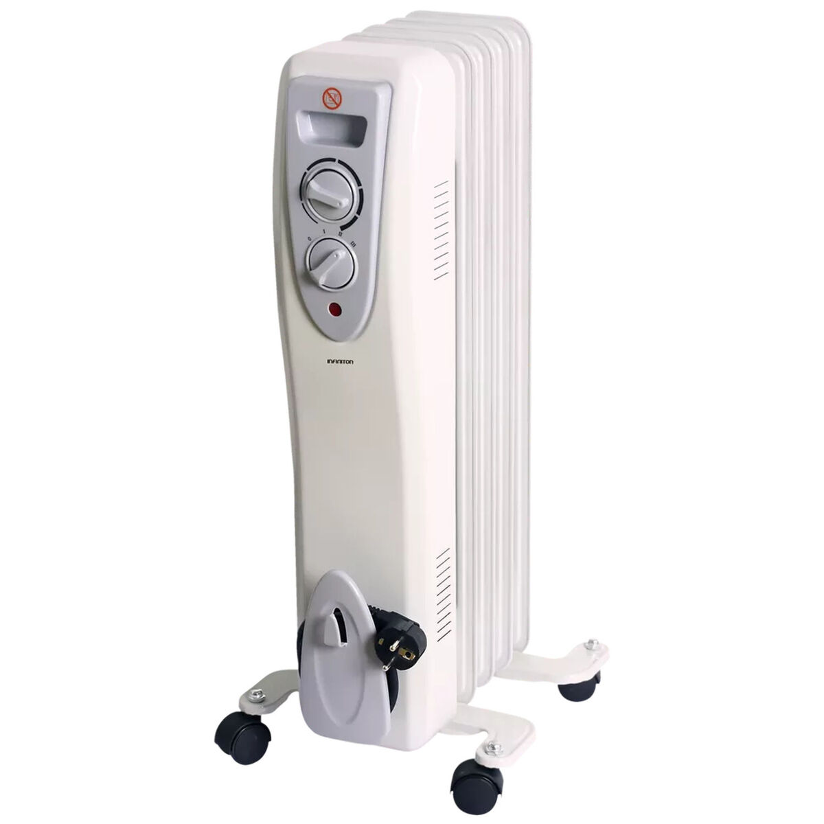 Radiador de aceite 5E Infiniton HOR-1000 - 1000W, 5 elementos, 3 niveles de potencia