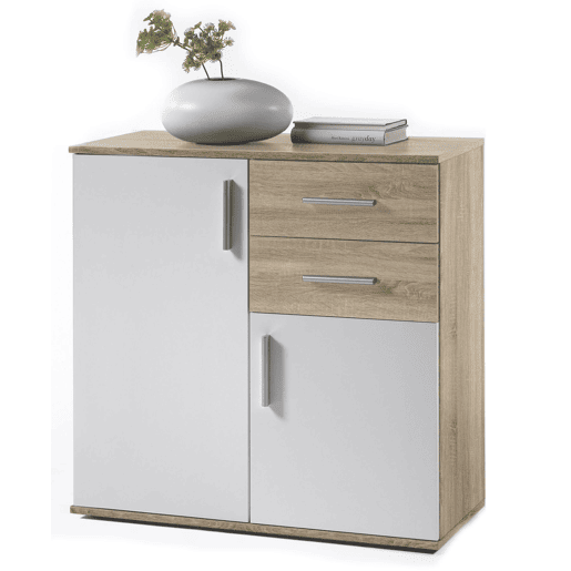 Aparador Bobby Dresser 80x82cm. 2 portas e 2 gavetas