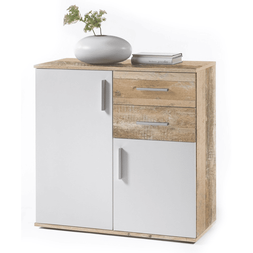 Aparador Bobby Dresser 80x82cm. 2 portas e 2 gavetas