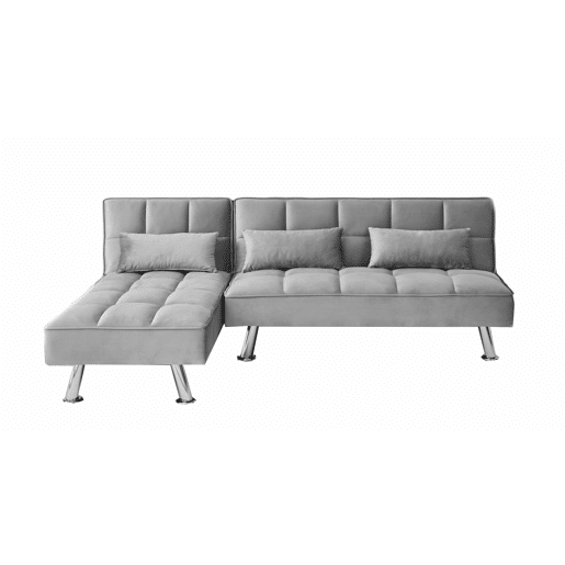 Sofá-Cama Chaise Longue Noelia XS 200cm Cinza