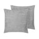 Beliani Cojín decorativo NOLANA 45x45 Beliani Cojín decorativo NOLANA 45x45 Gris