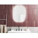 Beliani Espejo de baño BERGERAC Beliani Espejo de baño BERGERAC Gris
