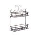 Beliani Estantería de baño MARAYES Beliani Estantería de baño MARAYES Negro