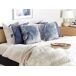 Beliani Cojín decorativo LUBHA 42x42 Beliani Cojín decorativo LUBHA 42x42 Azul
