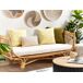Beliani Cojín decorativo TRITELEIA 45x45 Beliani Cojín decorativo TRITELEIA 45x45 Amarillo