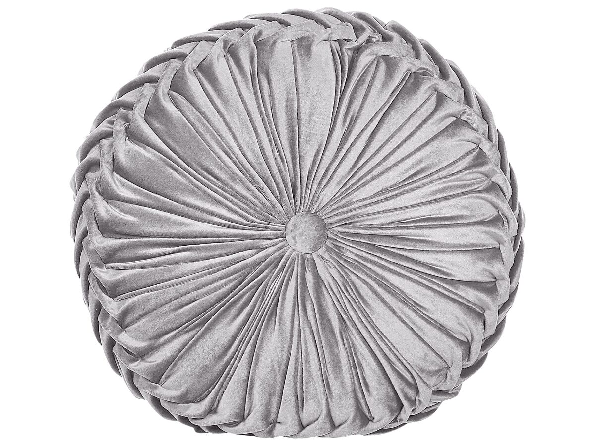 Beliani Cojín decorativo UDALA 40x40 Gris