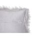 Beliani Cojín decorativo LUBHA 45x45 Beliani Cojín decorativo LUBHA 45x45 Gris Claro