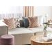 Beliani Cojín decorativo PURSLANE 43x43 Beliani Cojín decorativo PURSLANE 43x43 Arena