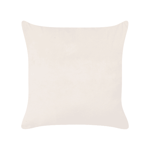 Conjunto de 2 almofadas decorativas TRITELEIA Veludo 45 x 45 cm Rosa Padrão floral
