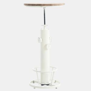 Mesa de bar Ruhr Metal Blanco antiguo Ø 54 cm