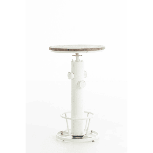 Mesa de bar Ruhr Metal Blanco antiguo Ø 54 cm