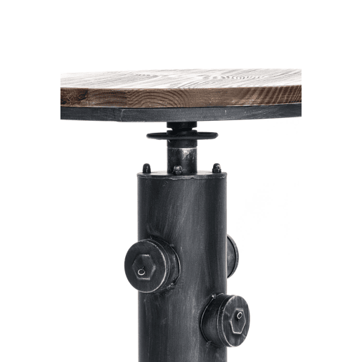 Mesa de bar Ruhr Metal Plateado antiguo Ø 54 cm