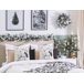 Beliani Cojín decorativo SVEN 45x45 Beliani Cojín decorativo SVEN 45x45 Blanco/ Negro