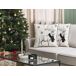 Beliani Cojín decorativo SVEN 45x45 Beliani Cojín decorativo SVEN 45x45 Blanco/ Negro