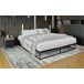 Cama de meta - Scala - Metal 185x205 Cama de meta - Scala - Metal 185x205 Negro