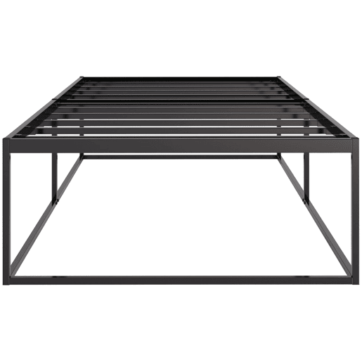Cama de metal Scala Negro 205.5X105.5X46.5 cm
