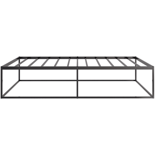 Cama de metal Scala Negro 205.5X105.5X46.5 cm
