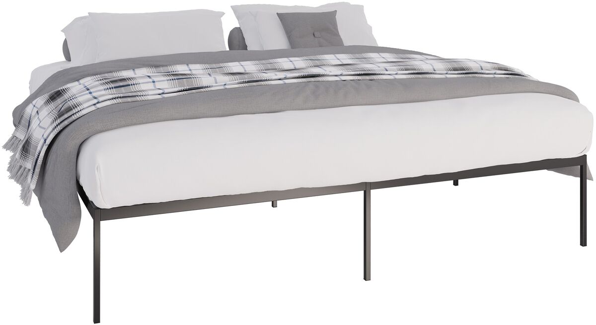 Somier métalico fargo metal negro 205.5x205.5x42.5 cm