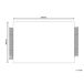 Beliani De pelo corto TATLISU 160x230 Beliani De pelo corto TATLISU 160x230 Blanco/ Beige