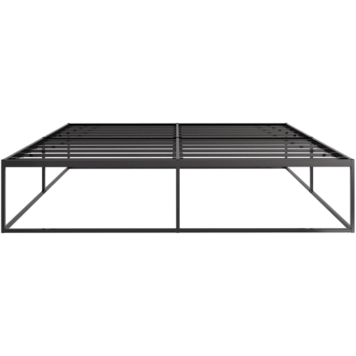 Cama de metal Scala Negro 205.5X205.5X46.5 cm