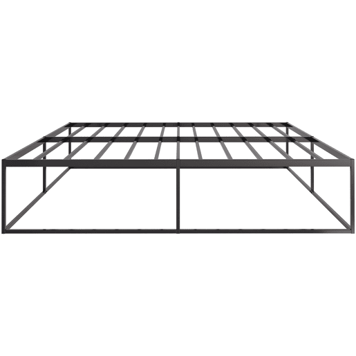 Cama de metal Scala Negro 205.5X205.5X46.5 cm