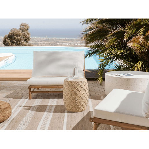Mesa de apoio ZOGNO Creme claro