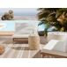 Beliani Mesa auxiliar ZOGNO Beliani Mesa auxiliar ZOGNO Beige