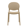 Pack De 4 Cadeiras Pp Cor Camel
