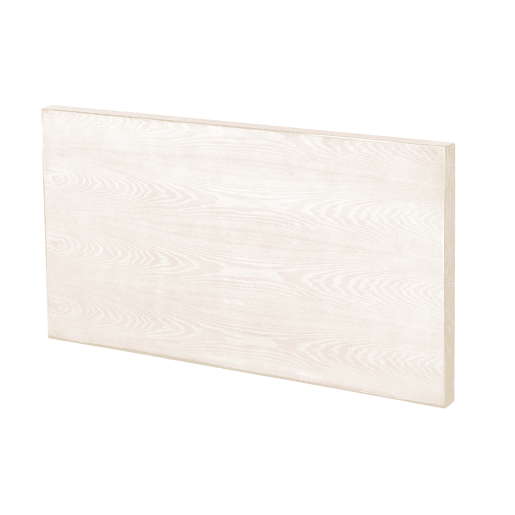 Cabeceira folheada a cinza patinado branco 110X60