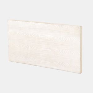 Cabeceira folheada a cinza patinado branco 110X60